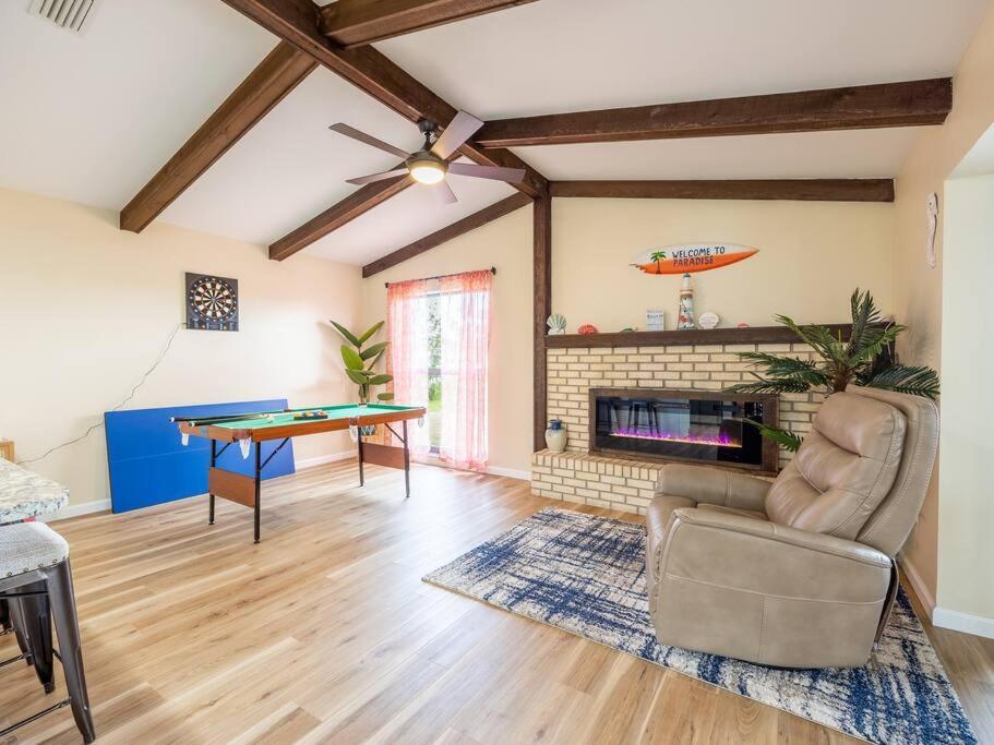 Englewood, Manasota Keys - 2 Bedroom Luxury Villa, Pool, Game Room, 6 Min To Beaches Next To Canal Kültér fotó
