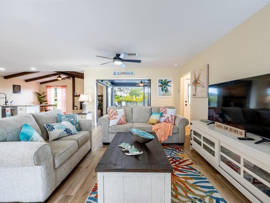 Englewood, Manasota Keys - 2 Bedroom Luxury Villa, Pool, Game Room, 6 Min To Beaches Next To Canal Kültér fotó
